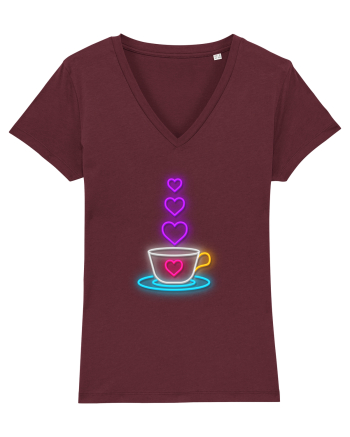 Iubesc cafeaua Burgundy