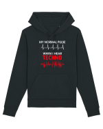 Love Techno music Hanorac Unisex Drummer