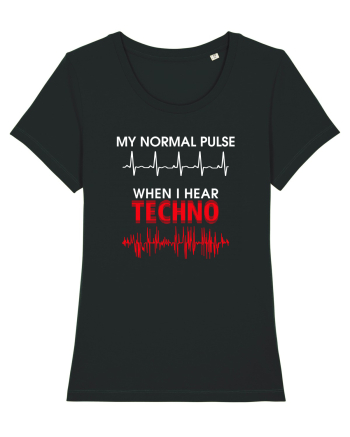 Love Techno music Black