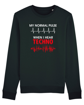Love Techno music Black