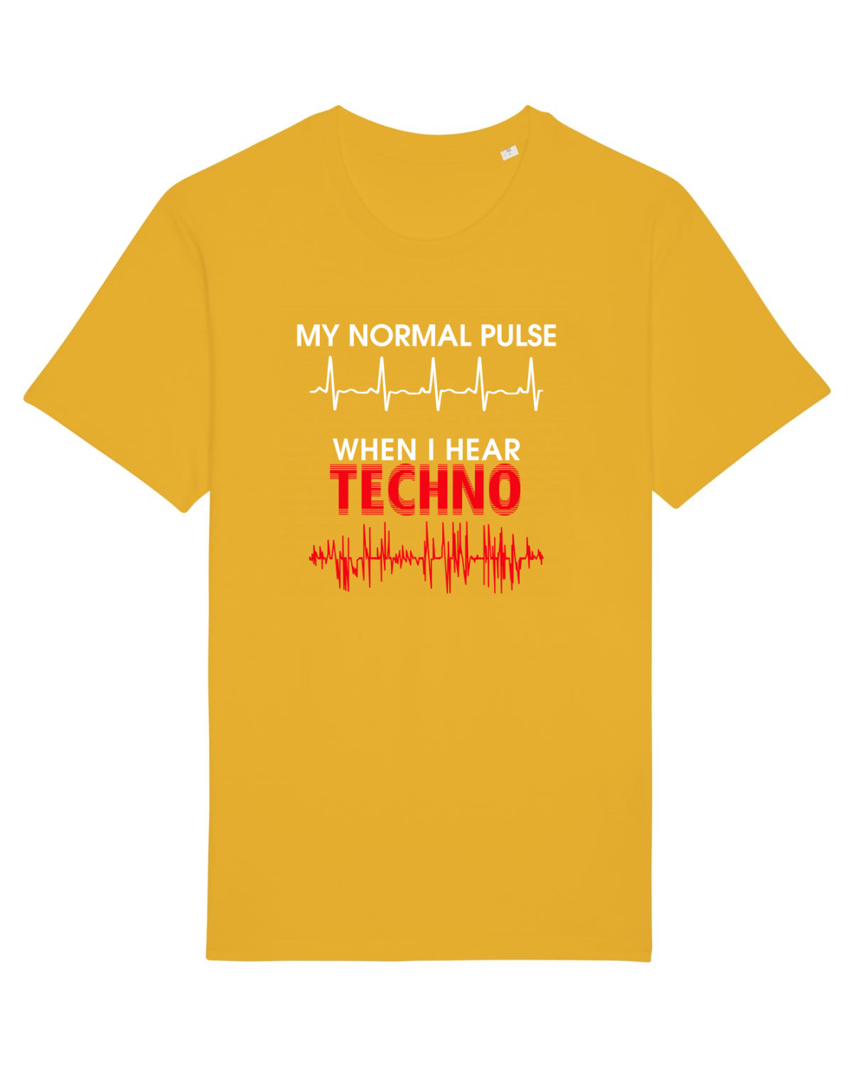 Tricou mânecă scurtă Unisex Rocker Spectra Yellow