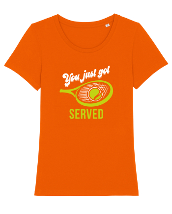 You just got served Bright Orange