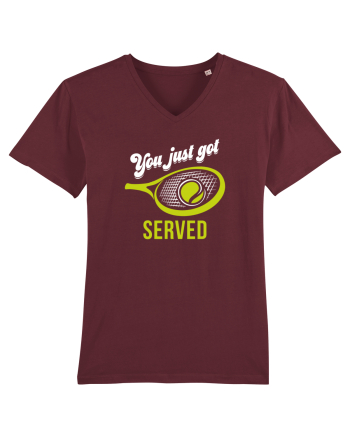 You just got served Burgundy