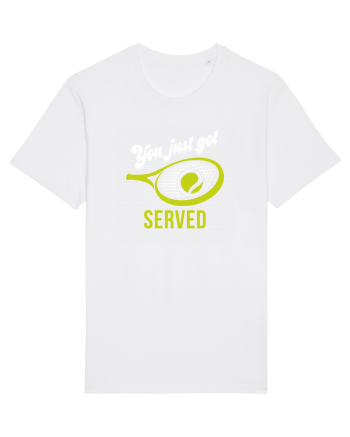 You just got served White