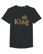 Crypto King Tricou mânecă scurtă guler larg Bărbat Skater