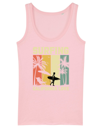 Surfing California Love Cotton Pink