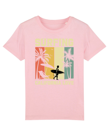 Surfing California Love Cotton Pink