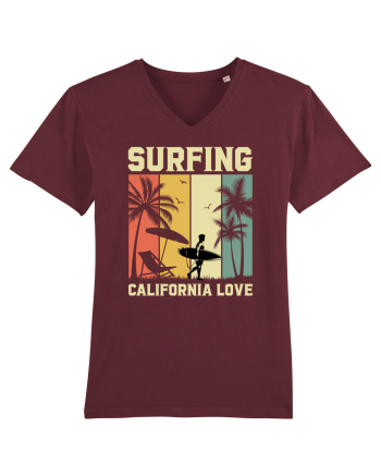 Surfing California Love Burgundy