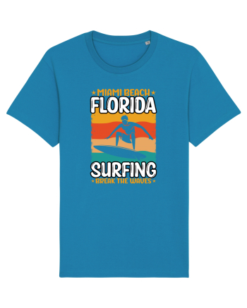 Miami Beach Florida Surfing Break The Waves Azur