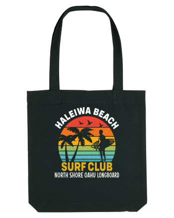 Haleiwa Beach Surf Club North Shore Oahu Longboard Black