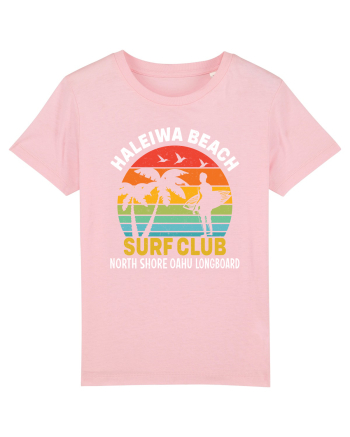 Haleiwa Beach Surf Club North Shore Oahu Longboard Cotton Pink