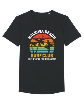Haleiwa Beach Surf Club North Shore Oahu Longboard Black