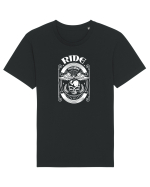 ride everything W Tricou mânecă scurtă Unisex Rocker