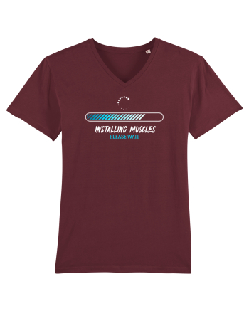 Installing Muscles Burgundy