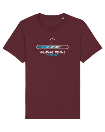 Installing Muscles Burgundy