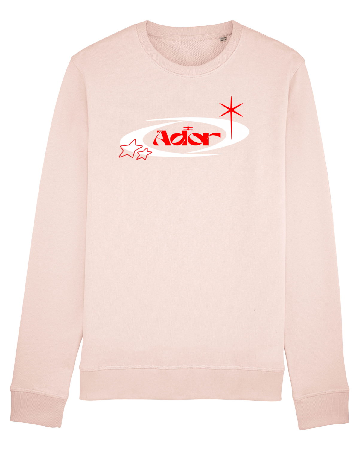 Bluză mânecă lungă Unisex Rise Candy Pink