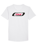 ADOR PREMIUM  Tricou mânecă scurtă guler larg Bărbat Skater