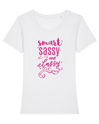 Smart Sassy and Classy White