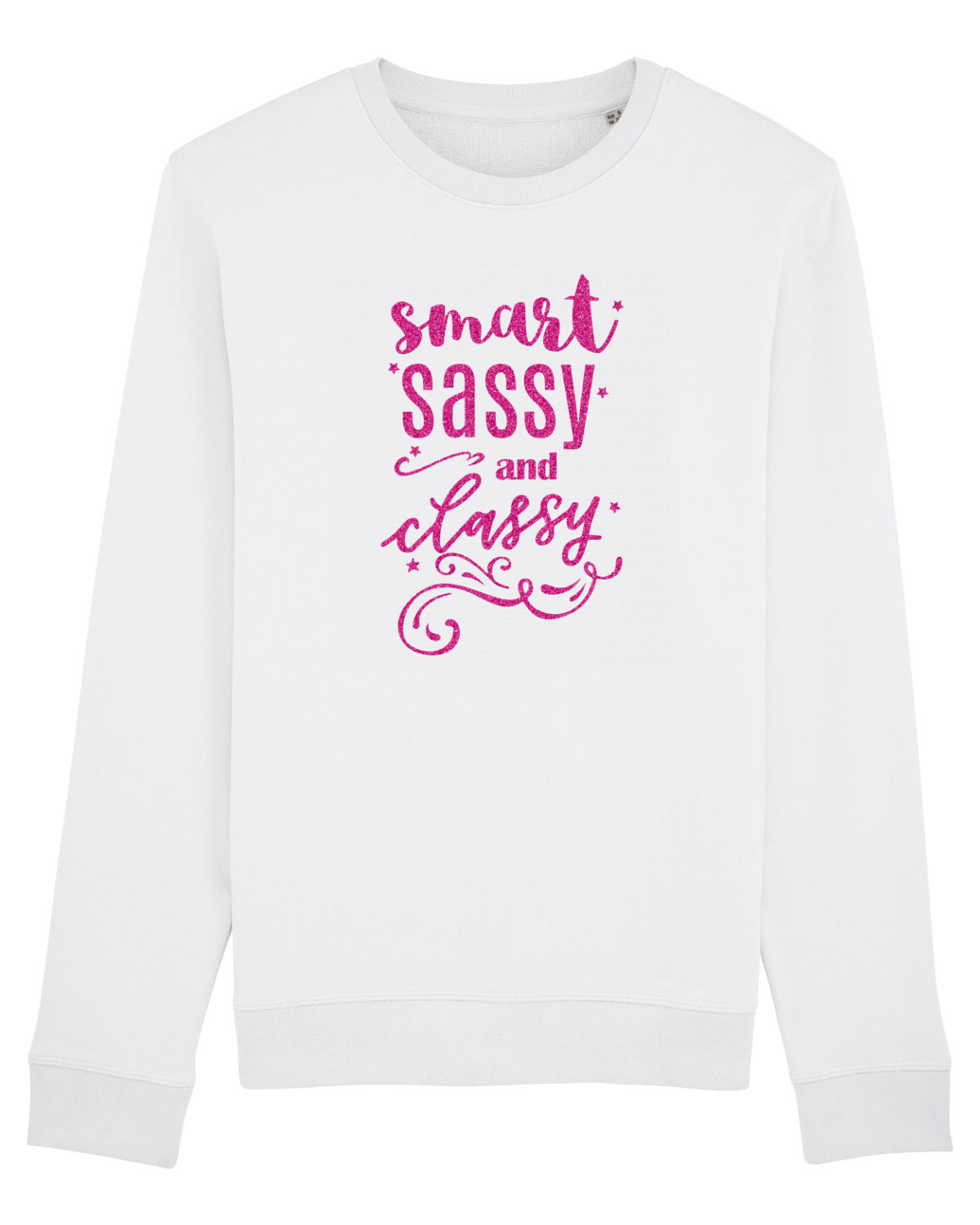 Bluză mânecă lungă Unisex Rise White
