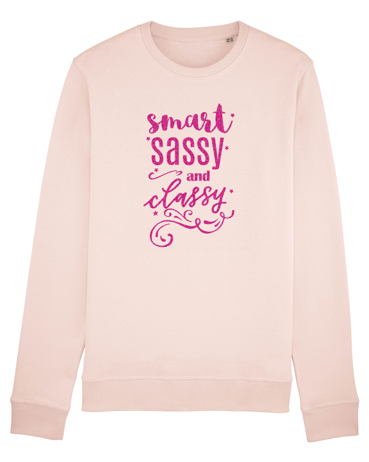Bluză mânecă lungă Unisex Rise Candy Pink