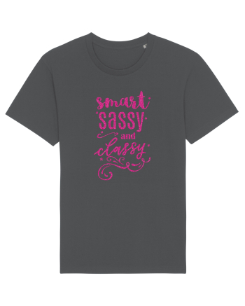 Smart Sassy and Classy Anthracite