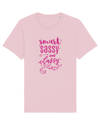 Smart Sassy and Classy Cotton Pink
