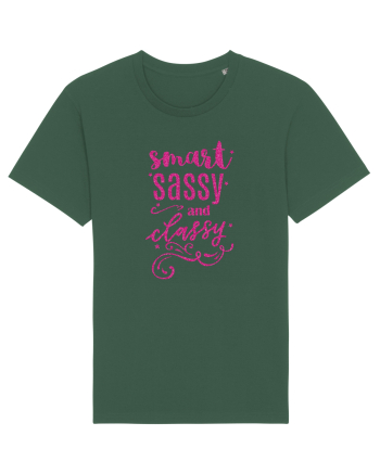 Smart Sassy and Classy Bottle Green