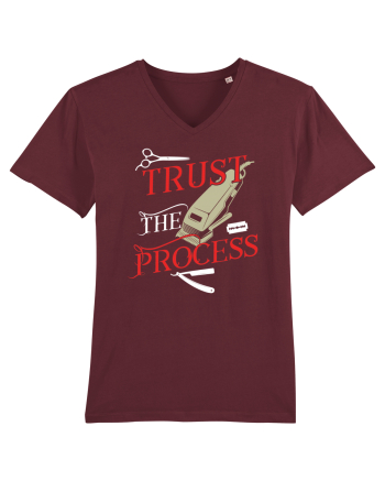Trust the process Burgundy
