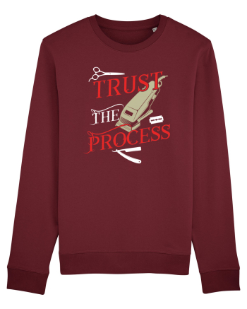 Trust the process Burgundy