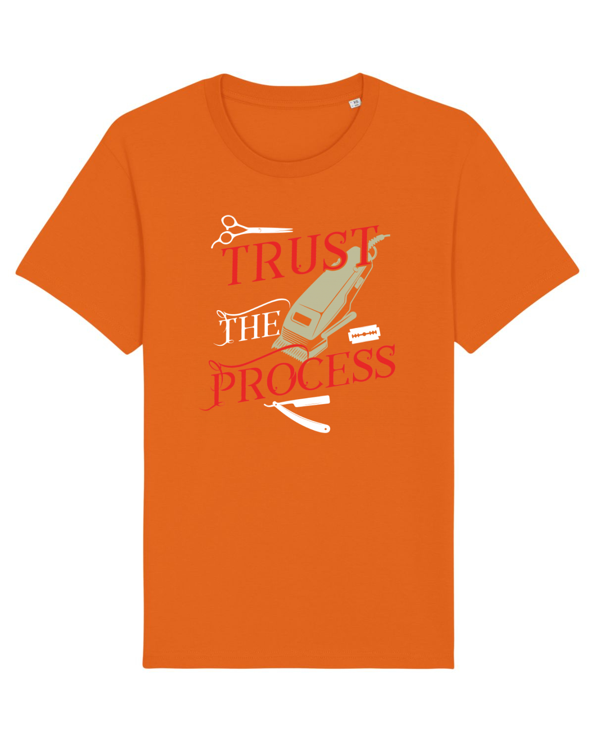Tricou mânecă scurtă Unisex Rocker Bright Orange