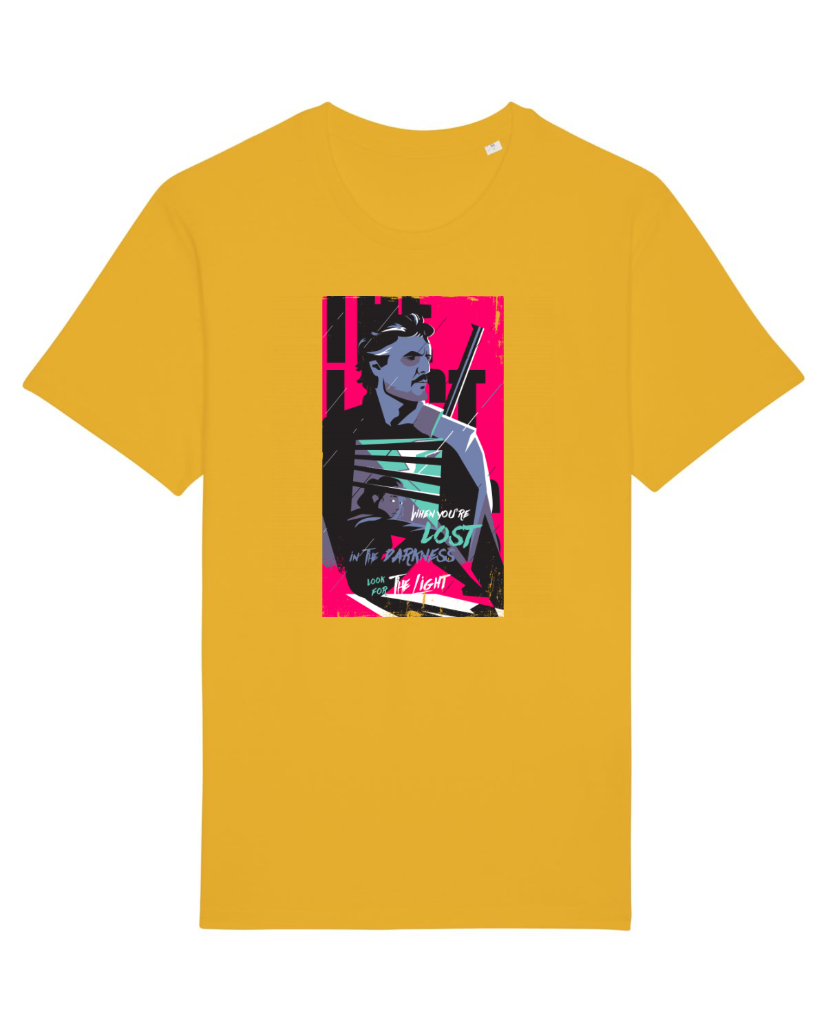 Tricou mânecă scurtă Unisex Rocker Spectra Yellow