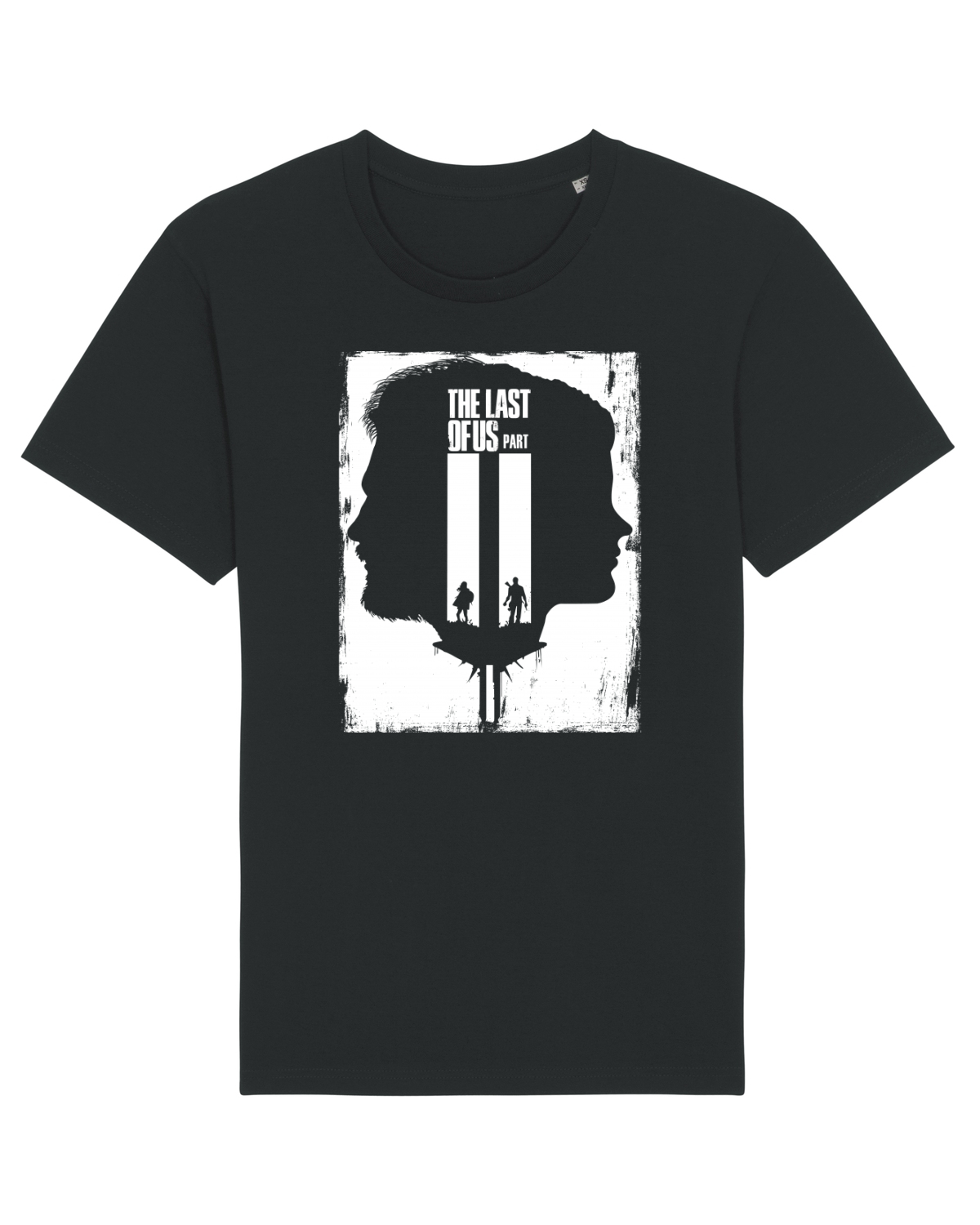 Tricou mânecă scurtă Unisex Rocker Black