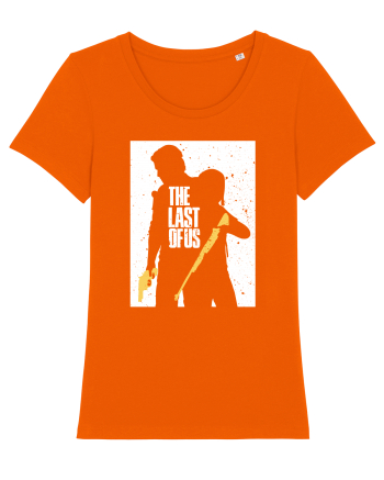 Ellie and Joel THE LAST OF US Bright Orange