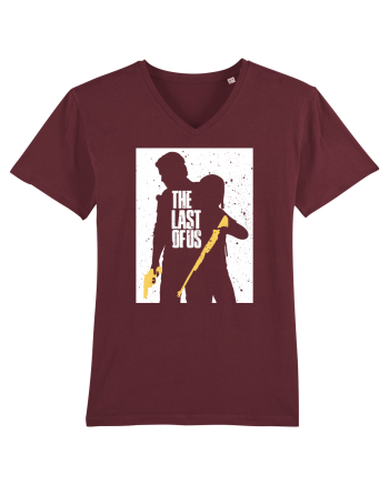 Ellie and Joel THE LAST OF US Burgundy