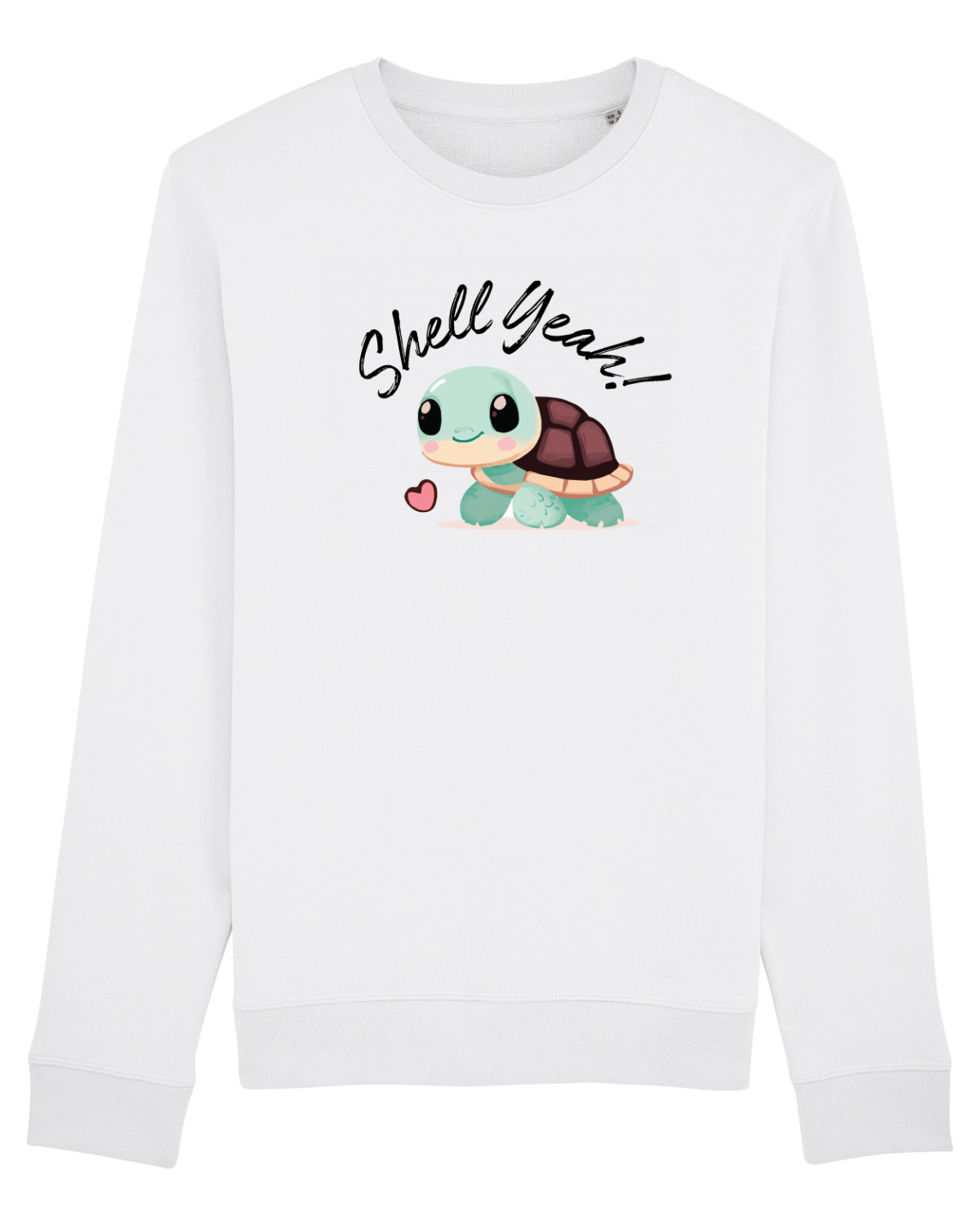 Bluză mânecă lungă Unisex Rise White