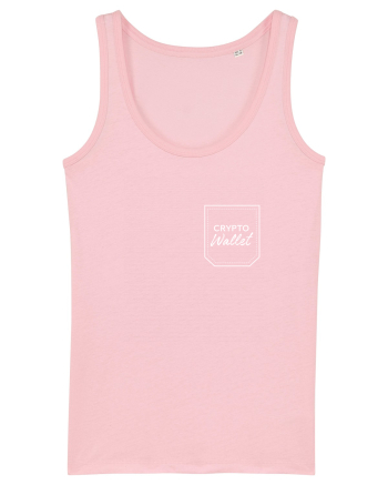 Crypto wallet Cotton Pink
