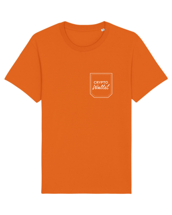 Crypto wallet Bright Orange