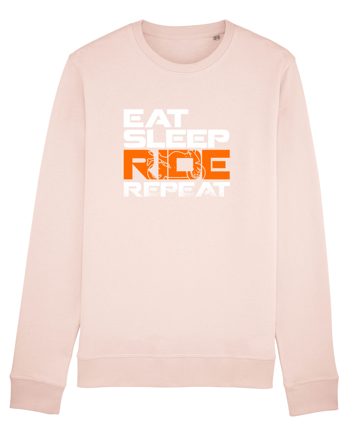Bluză mânecă lungă Unisex Rise Candy Pink