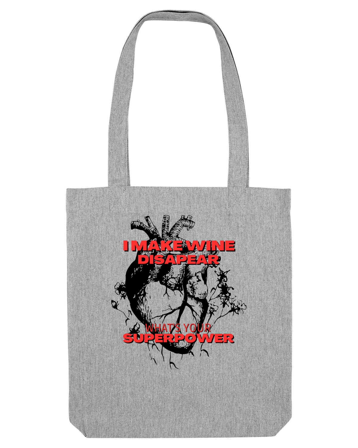Sacoșă textilă Heather Grey