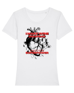 I Make Wine Disapear What s Your Superpower Tricou mânecă scurtă guler larg fitted Damă Expresser