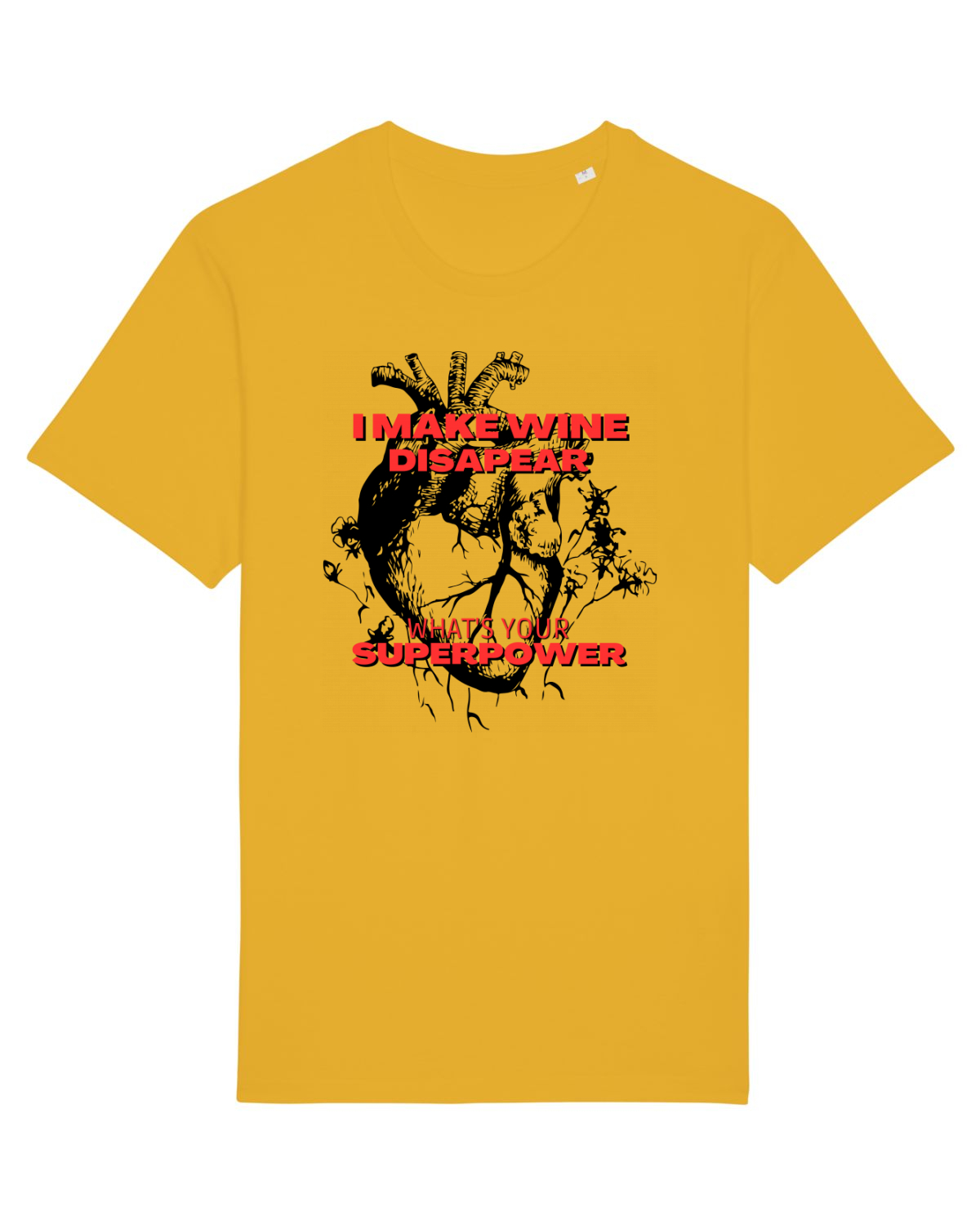 Tricou mânecă scurtă Unisex Rocker Spectra Yellow