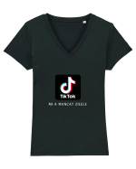 TT Mi-a Mancat Zilele Tricou mânecă scurtă guler V Damă Evoker