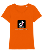 TT Mi-a Mancat Zilele Tricou mânecă scurtă guler larg fitted Damă Expresser