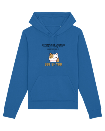 Cats Have 32 Muscles Royal Blue