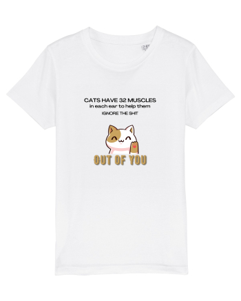 Cats Have 32 Muscles White