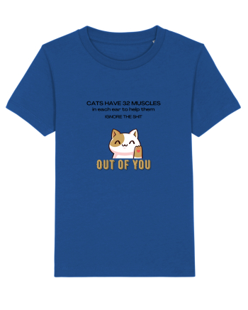 Cats Have 32 Muscles Majorelle Blue