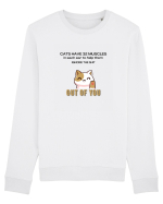 Cats Have 32 Muscles Bluză mânecă lungă Unisex Rise