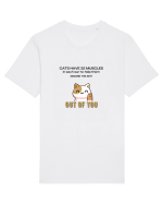 Cats Have 32 Muscles Tricou mânecă scurtă Unisex Rocker