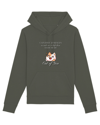 Cats Have 32 Muscles Khaki