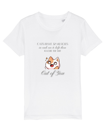 Cats Have 32 Muscles White